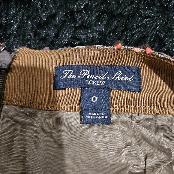 J. CREW Tweed Pencil Skirt - Picture 2 of 5